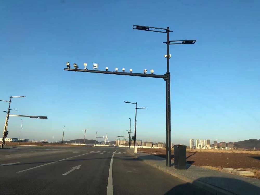 福清市黑龙江佳木斯综合路灯杆项目