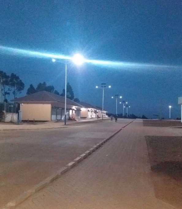 福清市非洲科特迪瓦太阳能路灯工程